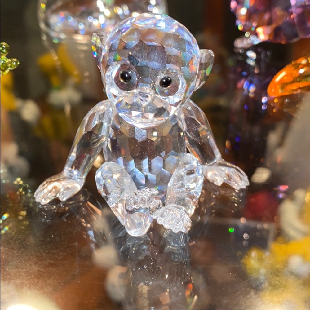 Authentic Swarovski monkey, make me an offer!